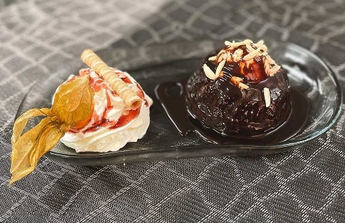 Hausgemachtes Dessert